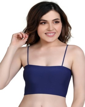 Buy N-KUWARI 6 Straps Padded Cotton Bralette Bra For Women (Light