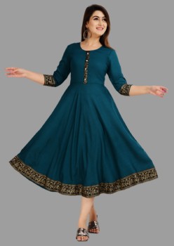 Flipkart anarkali outlet kurtis below 300