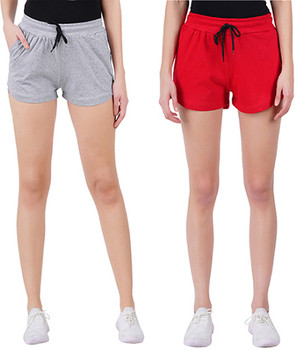 Cotton shorts sales for womens flipkart