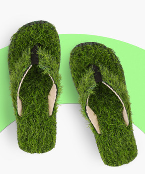 Grass slippers myntra best sale