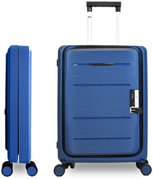 Protege 16 ROLLING UNDER SEATER LUGGAGE PURPLE Expandable Check in Suitcase 4 Wheels 28 inch Black Price in India Flipkart