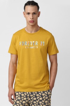 forever 21 yellow shirt