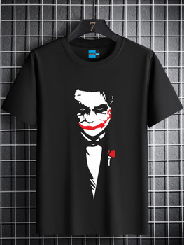 KC JOKER Printed Typography Men Round Neck Black T Shirt Buy KC JOKER Printed Typography Men Round Neck Black T Shirt Online at Best Prices in India Flipkart