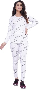 Clothina Printed Women Track Suit - Buy Clothina Printed Women Track Suit  Online at Best Prices in India