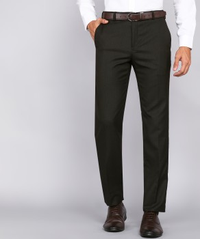 Buy Brown Trousers & Pants for Men by INDIAN TERRAIN Online