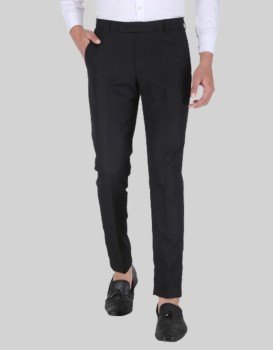 Raymond Slim Fit Men Black Trousers  Buy Raymond Slim Fit Men Black  Trousers Online at Best Prices in India  Flipkartcom