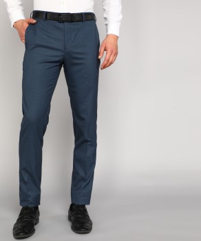 Buy Monte Carlo Men Blue Slim Fit Trouser Online in India  MonteCarloin