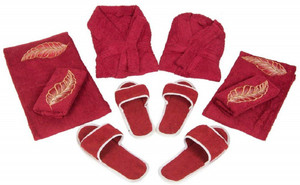 Womens slippers and hotsell robe set