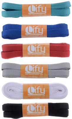Lify Flat Shoelaces for Sneakers Sports Shoe Shoe Lace Price in