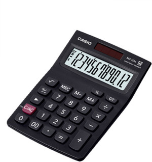 CASIO MJ 12D BK Desktop Basic Calculator Basic Flipkart