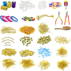 Unobite 30 Piece Silk Thread Jewellery Making Kit for Making