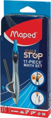 Maped Metal Selection College Open Compass - 9 Pcs Set - (Colors May Vary)