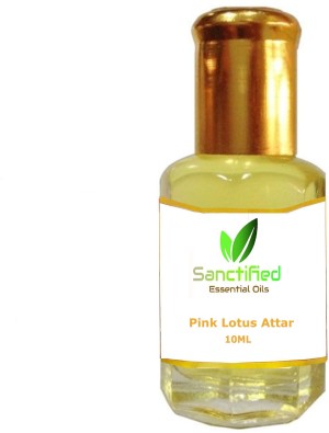 Sanctified Indian lotus Attar Perfume 10ML 100% pure natural, Non alcoholic  perfume for unisex Floral Attar Price in India - Buy Sanctified Indian lotus  Attar Perfume 10ML 100% pure natural, Non alcoholic