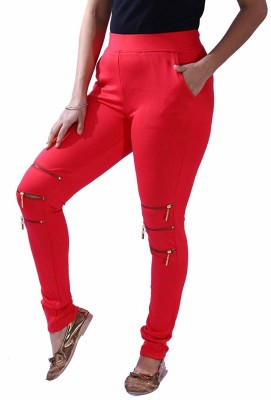 Deewa Red Jegging at Rs 230, Cotton Jeggings in Noida