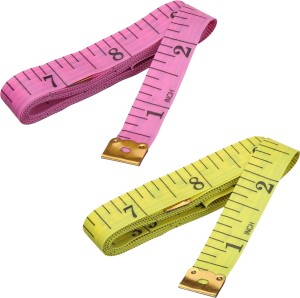 StealODeal Pink-White Top Quality 150cm, Combo of 2, Body Measuring Tailor Measurement  Tape Price in India - Buy StealODeal Pink-White Top Quality 150cm, Combo of  2