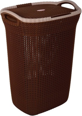 Buy Joyo Knit Laundry Basket - Chocolate Dark Brown Online On