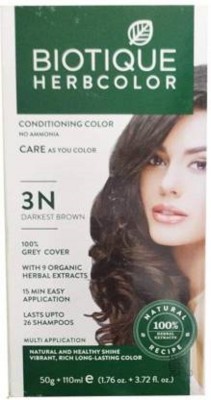 Biotique Herbcolor review  demo  how to color your hair at home with biotique  hair color  YouTube