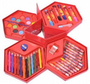 YAKONDA Big Pouch/Unicon Pen/Moti Pencil/Rubber set School  Kit Student&Kids School - School Kit Student&Kids School/Home  Project/Stationery Kit
