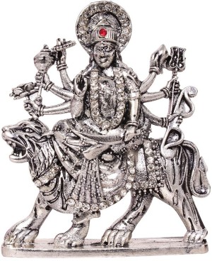 Relicon Goddess Maa Durga Sherawali Mata Idol on Lion (Design