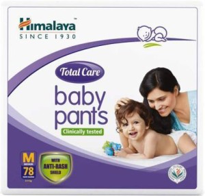 HIMALAYA Total Care Baby Pants Diapers Medium54size  M  Buy 54 HIMALAYA  Pant Diapers  Flipkartcom
