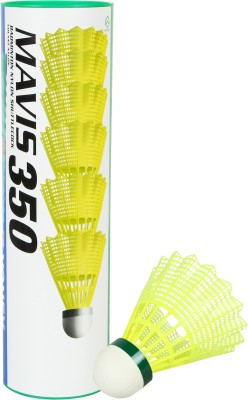 YONEX Mavis 600 Pack of 6 Nylon Shuttle Yellow Buy YONEX