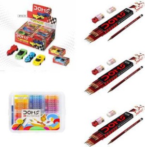 DOMS School Essentials Series My 1st Pencil Kit - Art Kit  for Students & Gifting x 40 Set - Art Kit