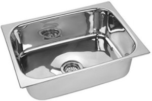 Caisson (37x18x8Inch) Drain board Stainless steel Chrome Finish Kitchen  Sink With Waste Coupling , Vessel Sink Price in India - Buy Caisson  (37x18x8Inch) Drain board Stainless steel Chrome Finish Kitchen Sink With