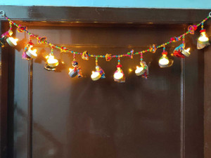 alila 3Feet Multicolour Roses LED Toran Bandanwar Lights for