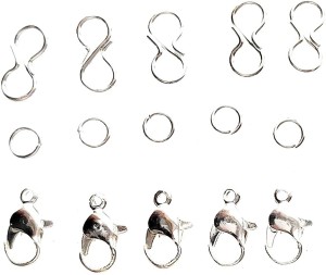ZILZON Silver&Golden 'S Hook' for Jewellery Making-Jewelery Finding or for  Other DIY/Craft Projects, Pack of S-Hooks 100 Pcs Each Color