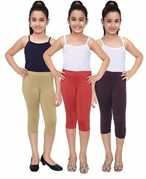 ZukoCert Girls Leggings Multipack Soft Comfortable India