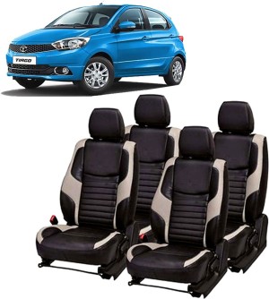 Luxury Premium Leatherette Car Seat Cover For Tata Tiago Price in