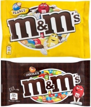 m&m's Milk Chocolate Candies - 45g (Pack of 4) Crackles Price in