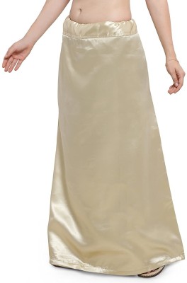 Buy disson Women's Satin Petticoat Saree Satin Underskirt Sari Satin Silk  Petticoat Orange at