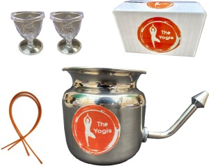 Silver Stainless Steel Neti Pot, For Home at Rs 480/piece in Ghaziabad