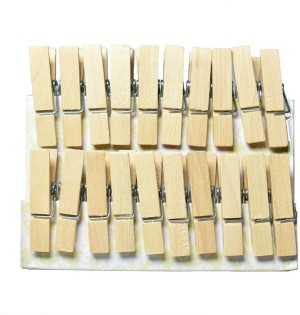Gold Leaf Wooden Clothes Pins Heavy Duty Outdoor Clothespins for Hanging  Clothes Wood Clips Large Close Pins Clothing Pegs for Crafts Clothesline  Laundry 2.9 Inch, 24pcs Wooden Cloth Clips Price in India 