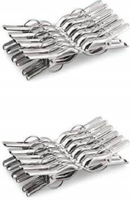 Stainless Steel Cloth Clip Stock Photo, Picture and Royalty Free Image.  Image 118482218.