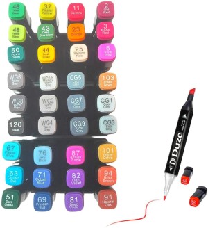 24 Colour 24PC TOUCH COOL DUAL TIP MARKER at Rs 216 in Mumbai