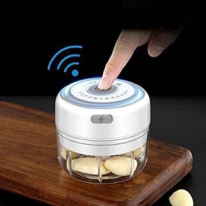 Buy Smartcraft Intelligent Electric Garlic Machine, Mini Garlic Chopper,  Portable Cordless Grinder Small Food Processor (45W, 250 ml)- Assorted  Colors Online at Best Prices in India - JioMart.