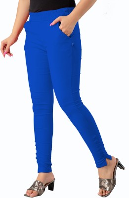 Buy NGT Black Regular Fit Cotton Trouser Pants For Women (5XL