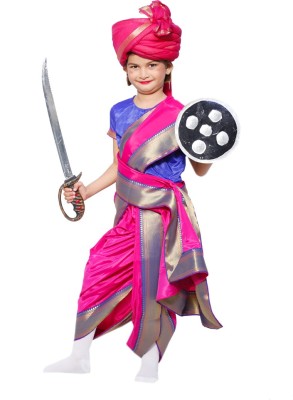 ITSMYCOSTUME Rani Laksmi Bai Jhansi Ki Rani Costume Dress for Kids Girls National Hero Freedom Fighter Kids Fancy Dress Costume Kids Costume Wear Price in India Buy ITSMYCOSTUME Rani Laksmi