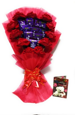 OddClick birthday gifts for girls lovers chocolate flower bouquet buckeye  Paper Gift Box Price in India - Buy OddClick birthday gifts for girls  lovers chocolate flower bouquet buckeye Paper Gift Box online