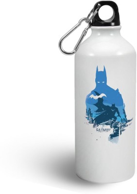 Hokista Superhero Printed Aluminium Water Bottle Batman Print