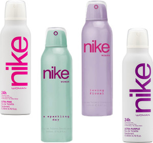 NIKE Woman Deodorant A Sparkling Loving Floral Sweet Blossom The