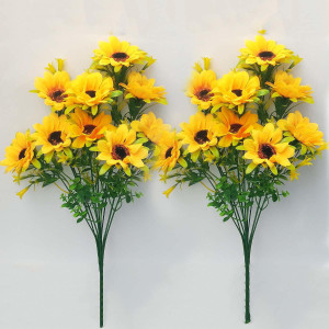 Fake sunflowers 2025