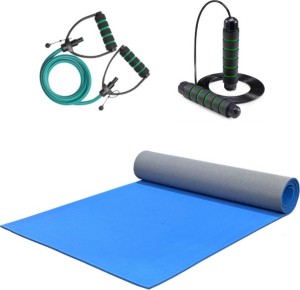 LEVOIT Premium Yoga Set Kit, 8 Pieces Equipment, Includes 1 TPE Yoga  Exercise Mat,1 Instruction DVD, 2 Yoga Blocks,2 Yoga Towels,1 Carrying Bag  & Strap, Perfect…