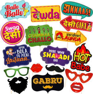 PartyDecoration Set of 19 Pre Wedding Party Props Wedding Ceremony