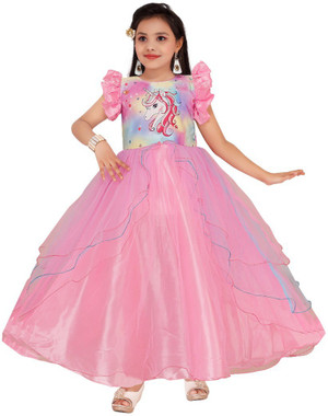 My Lil Princess Girls Maxi Full Length Party Dress Price in India Buy My Lil Princess Girls Maxi Full Length Party Dress online at Flipkart