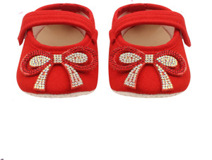 Infant girl discount red shoes