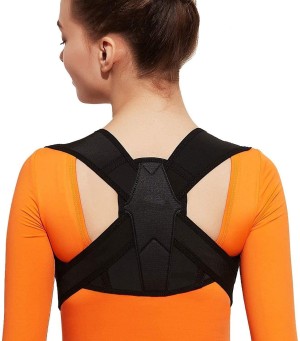 Buy SpiffySky Posture Corrector Shoulder Back Support Belt for Men and  Women (Waist Size:32 to 38 Inch) Online at Low Prices in India 