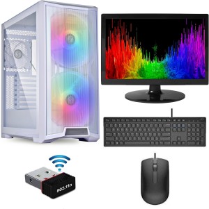 ZOONIS Gaming Pc With 16GB DDR3 Ram/ DDR-5 4GB Graphics Card Core i7 (4th  Gen) (16 GB DDR4/512 GB SSD/Windows 10 Pro/4 GB/22 Inch Screen/Alain Free  Fire Gaming Pc) with MS Office - ZOONIS 